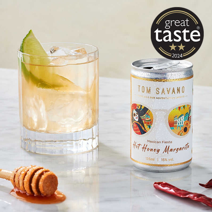 This is truly a magical drink. An explosion of flavour and heat, mixed with 100% agave tequila, Jalapeno hot honey, zesty lime, and brought together with a pinch of sea salt. Could this be the best margarita you've ever tasted?