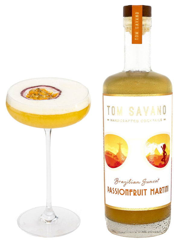 Brazilian Sunset Passionfruit Martini