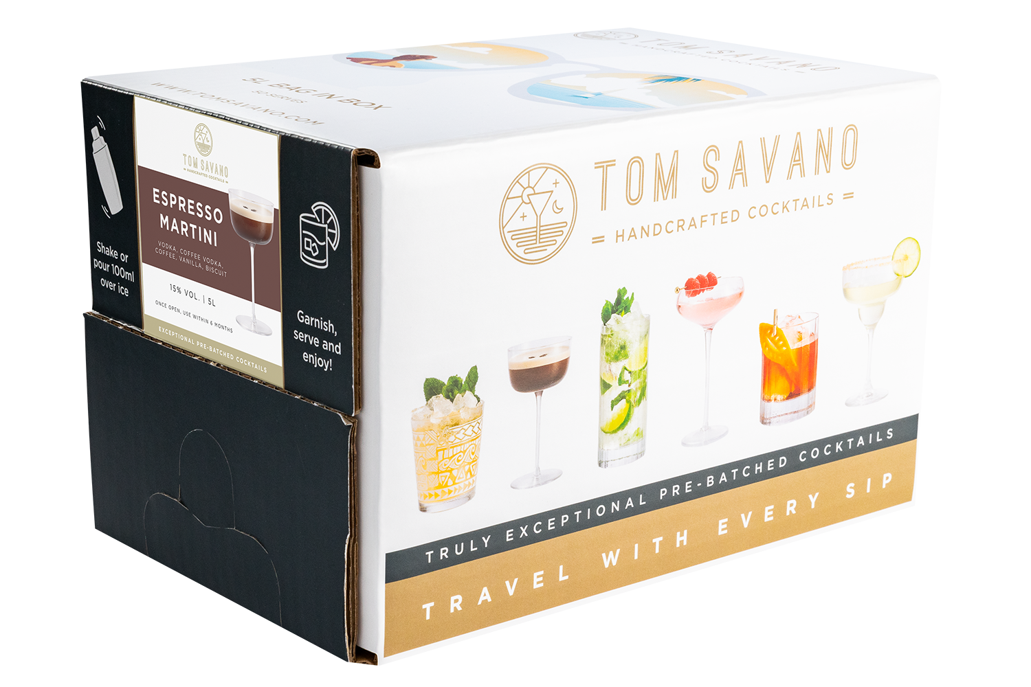 Luxury XL ice block mold – Tom Savano Cocktails