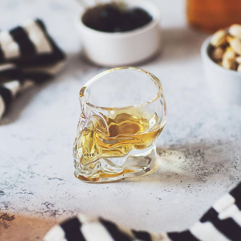 Set of 6 Skull Glasses