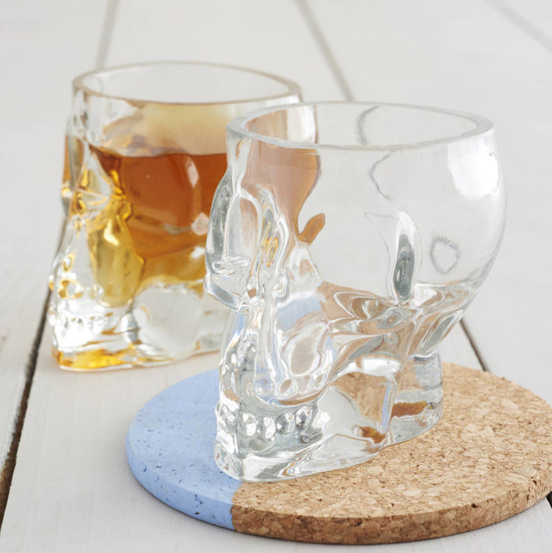 Set of 6 Skull Glasses