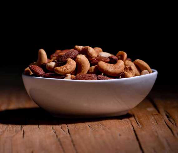 Hickory Smoked Almonds, Cashews and Peanuts